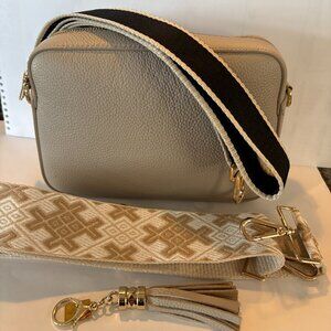 Pom Pom London Bag- "City" in Stone